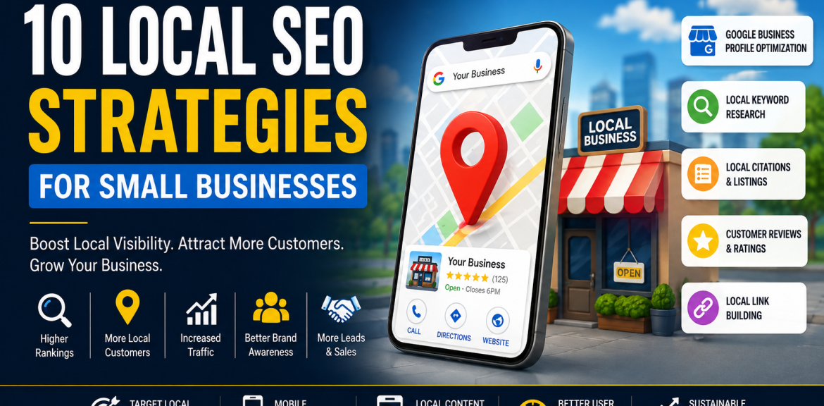 10 Local SEO Strategies for Small Businesses