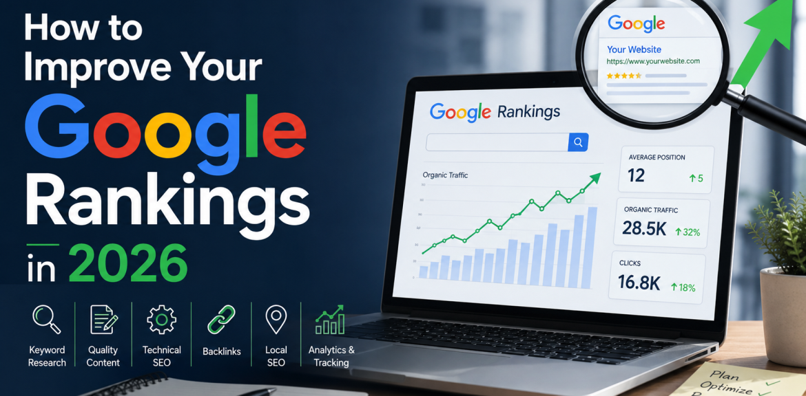 How to Improve Your Google Rankings in 2026
